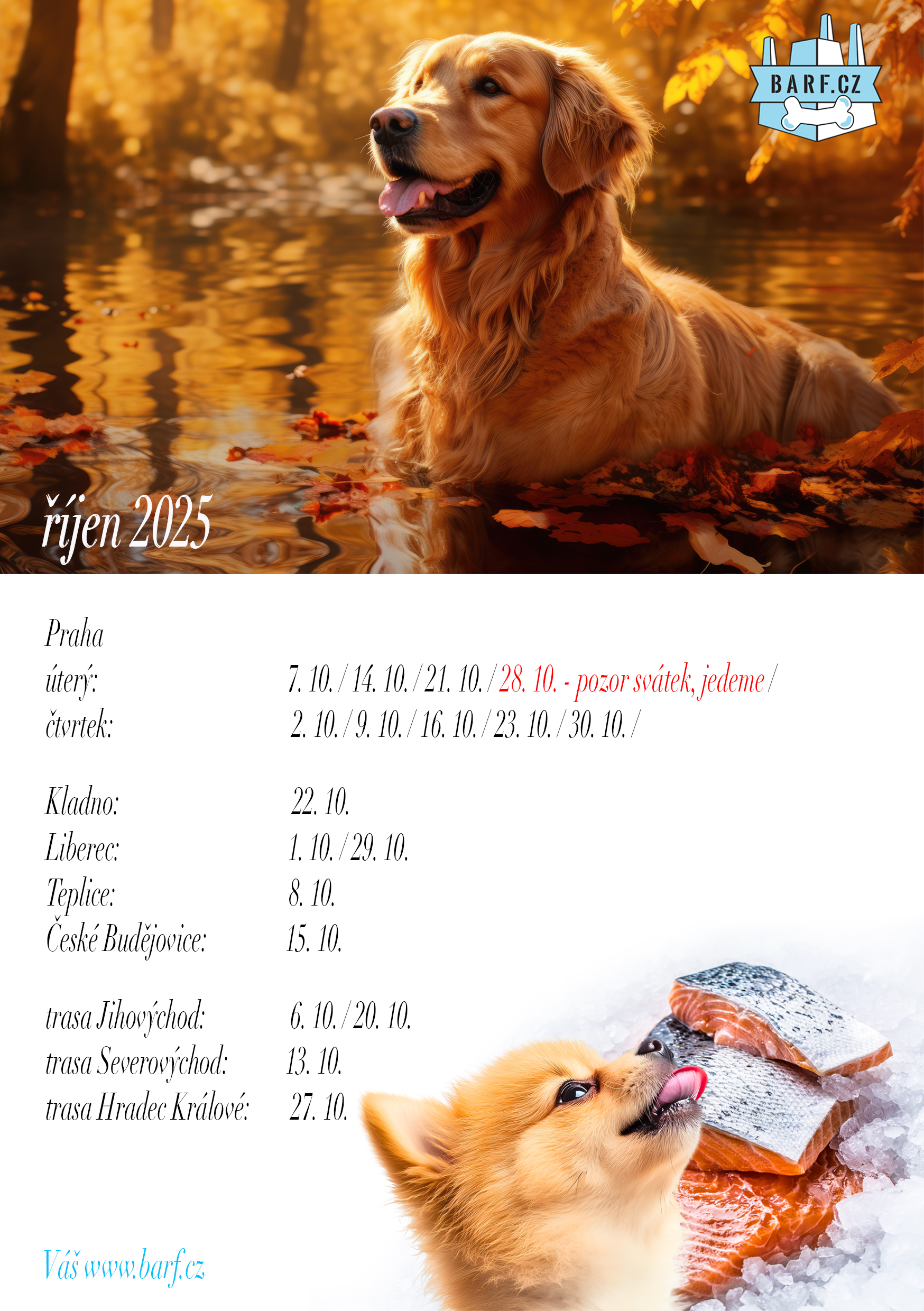 1 rozvozy říjen 2025